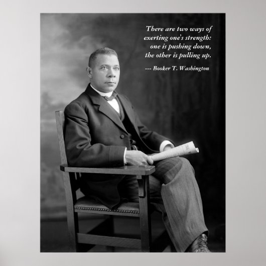 Booker T. Washington Poster (Vorne)
