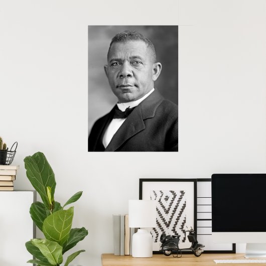 Booker T Washington Poster (Heimbüro)