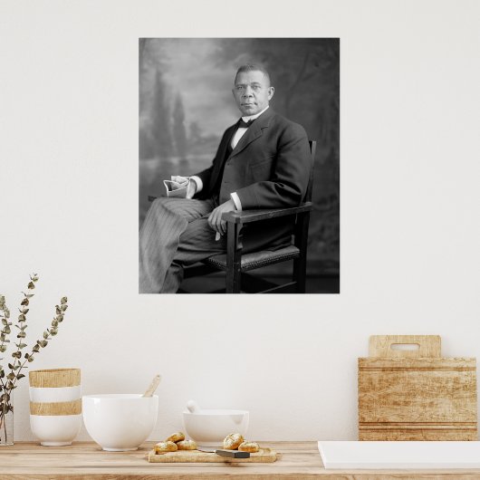Booker T. Washington Poster (Küche)
