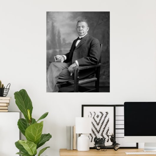 Booker T. Washington Poster (Heimbüro)