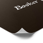 Booker T. Washington Quote Character Poster (Ecke)