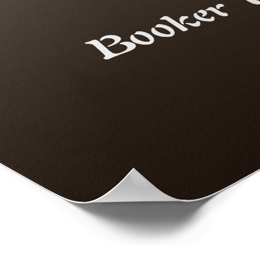 Booker T. Washington Quote Character Poster (Ecke)