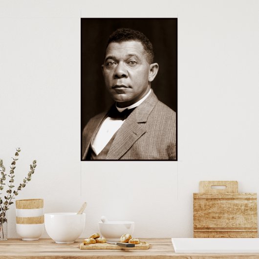 Booker T. Washington The Great Accommodator Poster (Küche)