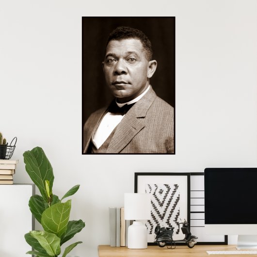 Booker T. Washington The Great Accommodator Poster (Heimbüro)