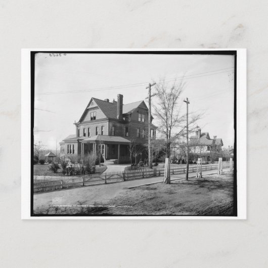 Booker T. Washington, Tuskegee Institute, Ala. Postkarte (Vorderseite)