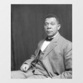 Booker Taliaferro Washington: Black Educator Fensteraufkleber (Blatt)