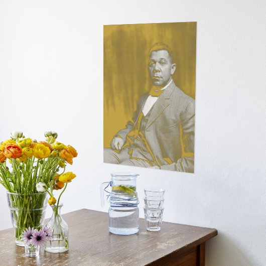 Booker Taliaferro Washington: Black Educator Foliendrucke (Ablage(Küche))
