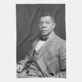 Booker Taliaferro Washington: Black Educator Geschirrtuch (Vertikal)