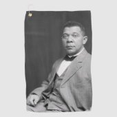 Booker Taliaferro Washington: Black Educator Golfhandtuch (Vorderseite)