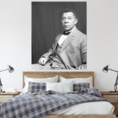Booker Taliaferro Washington: Black Educator Leinwanddruck (Insitu (Schlafzimmer))