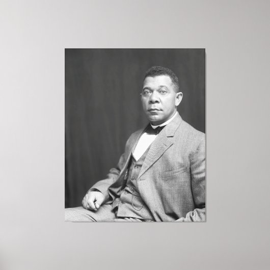 Booker Taliaferro Washington: Black Educator Leinwanddruck (Vorderseite)