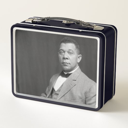 Booker Taliaferro Washington: Black Educator Metall Brotdose (Rückseite)