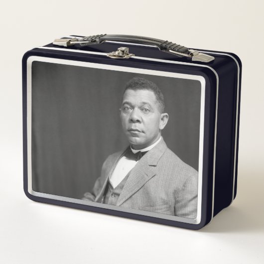 Booker Taliaferro Washington: Black Educator Metall Brotdose (Vorderseite)