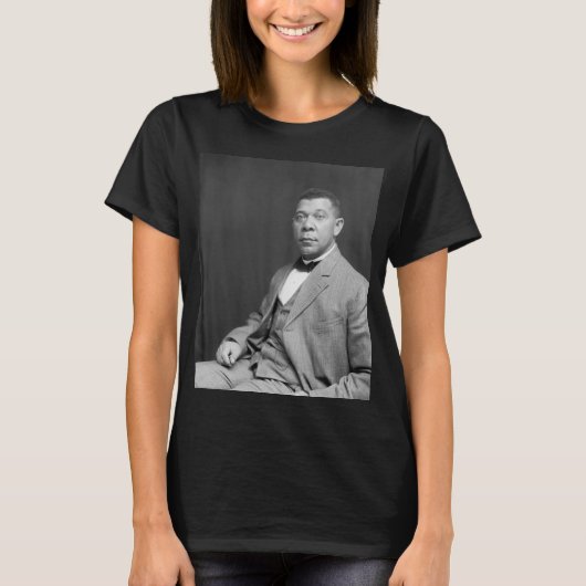 Booker Taliaferro Washington: Black Educator T-Shirt (Vorderseite)
