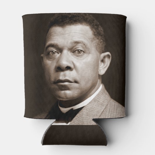 Booker Washington: Afrikanischer amerikanischer Er Dosenkühler (Rückseite)