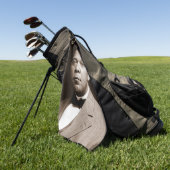 Booker Washington: Afrikanischer amerikanischer Er Golfhandtuch (Gras)