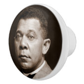 Booker Washington: Afrikanischer amerikanischer Er Keramikknauf (Rechts)