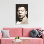 Booker Washington: Afrikanischer amerikanischer Er Leinwanddruck (Insitu (Wohnzimmer))