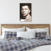 Booker Washington: Afrikanischer amerikanischer Er Leinwanddruck (Insitu (Schlafzimmer))