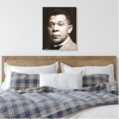 Booker Washington: Afrikanischer amerikanischer Er Leinwanddruck (Insitu (Schlafzimmer))