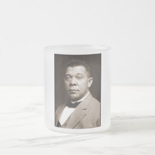 Booker Washington: Afrikanischer amerikanischer Er Mattglastasse