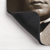 Booker Washington: Afrikanischer amerikanischer Er Mousepad (Ecke)
