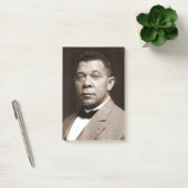 Booker Washington: Afrikanischer amerikanischer Er Post-it Klebezettel (Büro)
