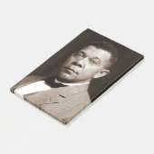 Booker Washington: Afrikanischer amerikanischer Er Post-it Klebezettel (angewinkelt)