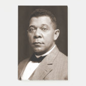 Booker Washington: Afrikanischer amerikanischer Er Post-it Klebezettel (Vorderseite)