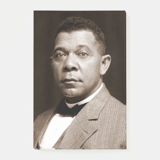 Booker Washington: Afrikanischer amerikanischer Er Post-it Klebezettel (Vorderseite)