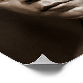 Booker Washington: Afrikanischer amerikanischer Er Poster (Ecke)