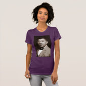 Booker Washington: Afrikanischer amerikanischer Er T-Shirt (Vorne ganz)