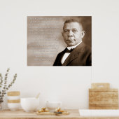 Booker Washington Race Poster (Küche)