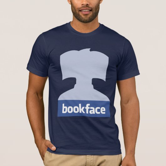 bookface T-Shirt (Vorderseite)