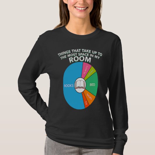 Bookfriend Quotes Funny for Bookworms T-Shirt (Vorderseite)