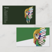 Bookgirl - Geschäft Visitenkarte (Vorne/Hinten)