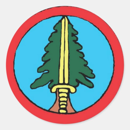 Booking House Boys Runder Aufkleber (Vorderseite)