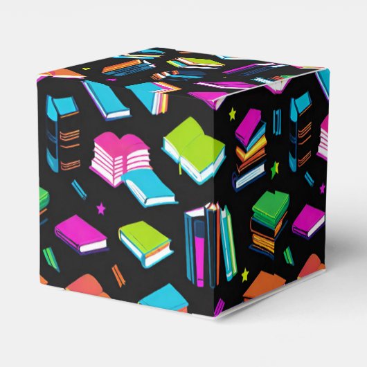 Booking it Colorful Cube Geschenkschachtel (Rückseite)