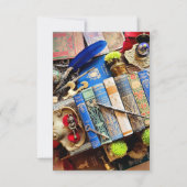 Bookish Beauty for Bibliophiles Dankeskarte (Vorderseite)