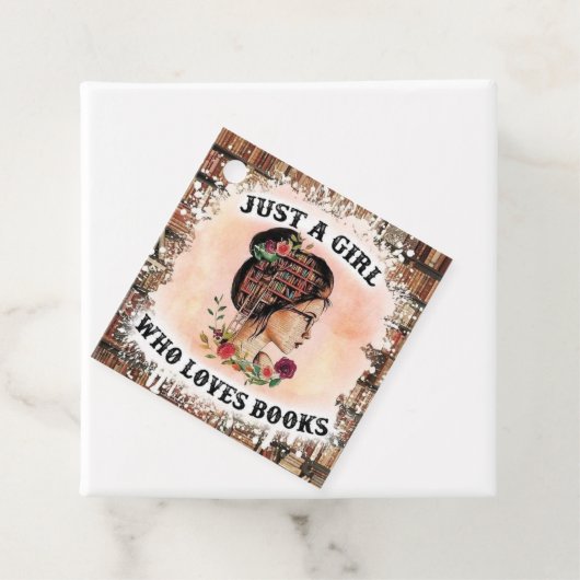 Bookish Bliss Geschenkanhänger (Beispiel)