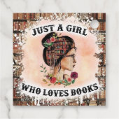 Bookish Bliss Geschenkanhänger (Rückseite)