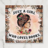 Bookish Bliss Geschenkanhänger (Vorderseite)