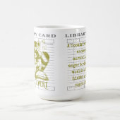 Bookish Bookshelf Est. 20XX Kaffeetasse (Mittel)