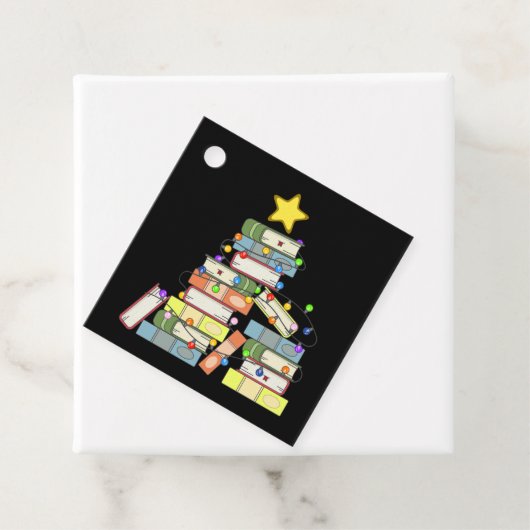 Bookish Christmas Tree I Geschenkanhänger (Beispiel)