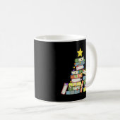 Bookish Christmas Tree I Kaffeetasse (VorderseiteRechts)