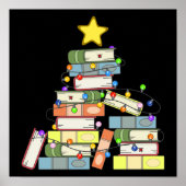 Bookish Christmas Tree I Poster (Vorne)