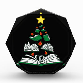 Bookish Christmas Tree III Fotoblock