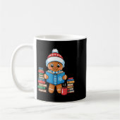 Bookish Gingerbread Reading Books Christmas Pajama Kaffeetasse (Links)