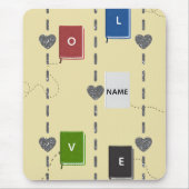 Bookish Love Mousepad (Vorne)