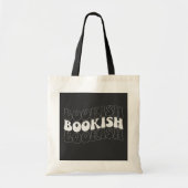 BOOKISH Wavy Retro Tragetasche (Vorne)